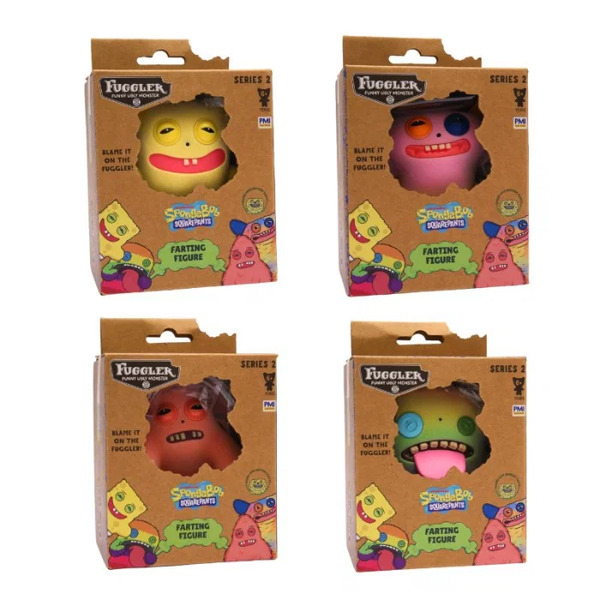 FUGGLER SPONGEBOB FARTING FIGURE 1PK 
