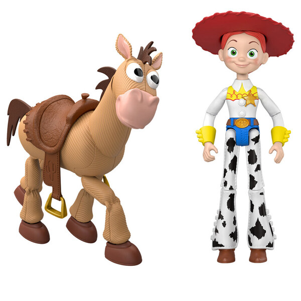 Pixar Toy Story 5 Playscale Jessie + Bullseye 18 cm