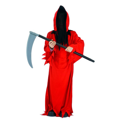 COSTUME RED REAPER 134-140 Red  Reaper - Halloween