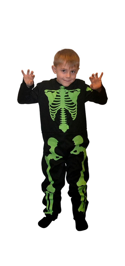 COSTUME GID SKELETON KID 134-140 Gid Skeleton - Halloween