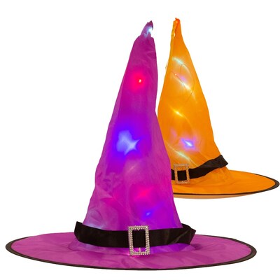 LED HEKSEHATT Lilla - Halloween