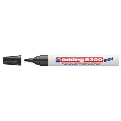Merkepenn EDDING 8300 sort Sort 8300 - Kontorutstyr