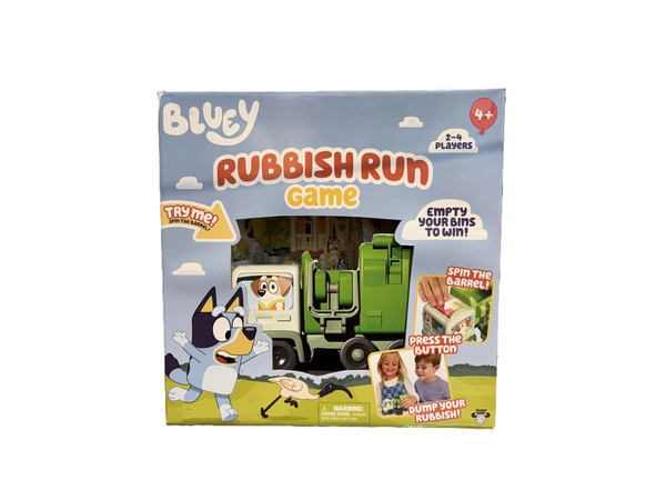 Bluey Rubbish Run Game