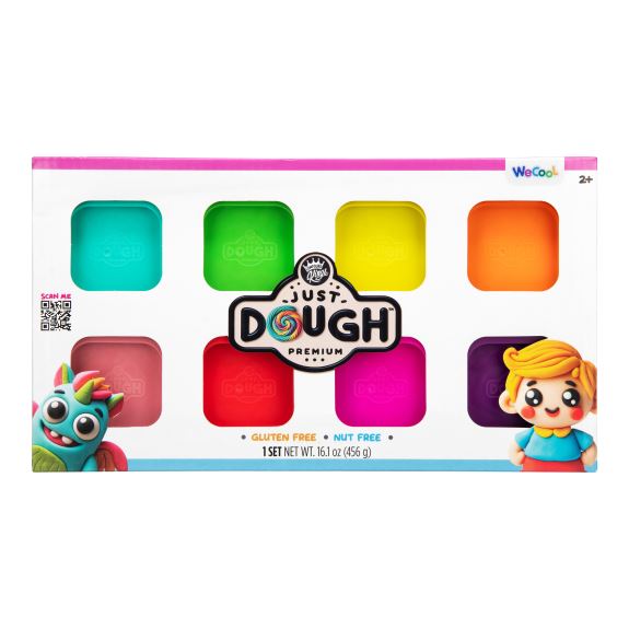 Just Dough, klare farger 8 pk, 568 g