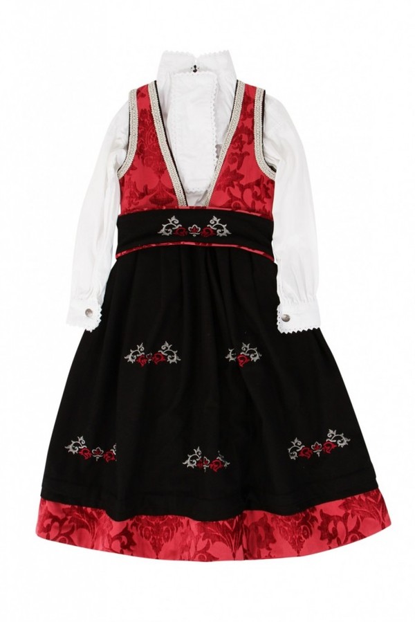 Pascal festdrakt / bunad rød