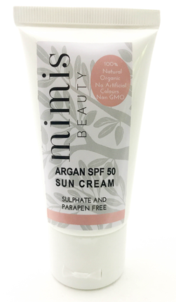 Argan SPF 50 sun cream Natur - MIMIS