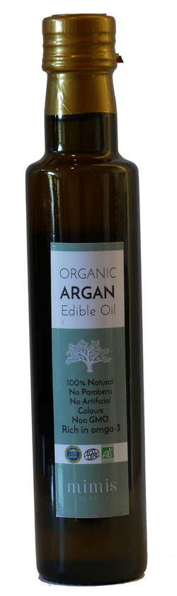 Organic argan edible oil / Vegansk Argan Omega 3  Natur - MIMIS