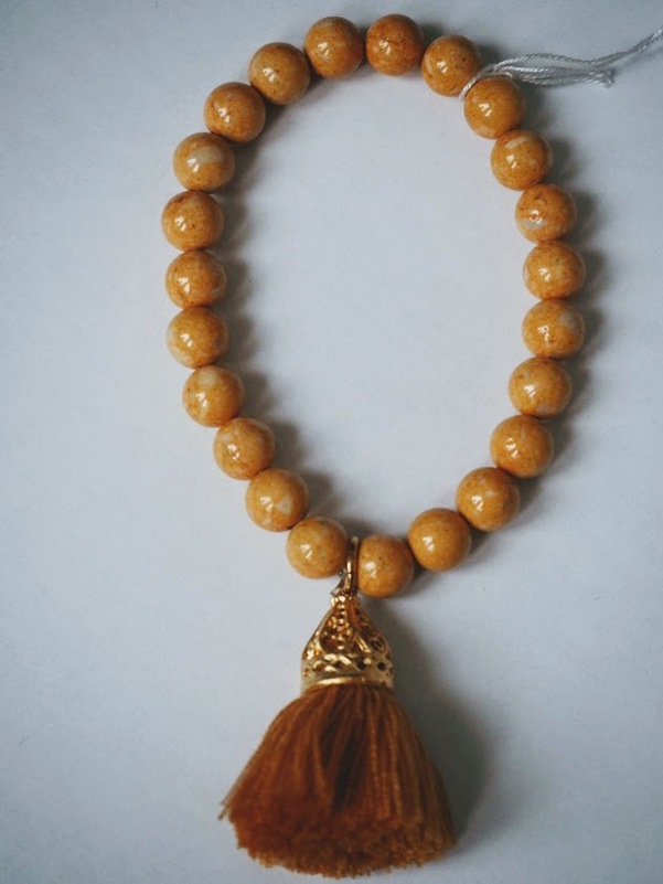Gold Tassel Bracelet